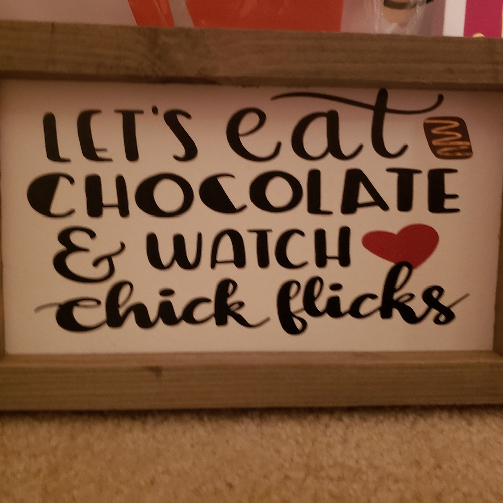 Wooden sign